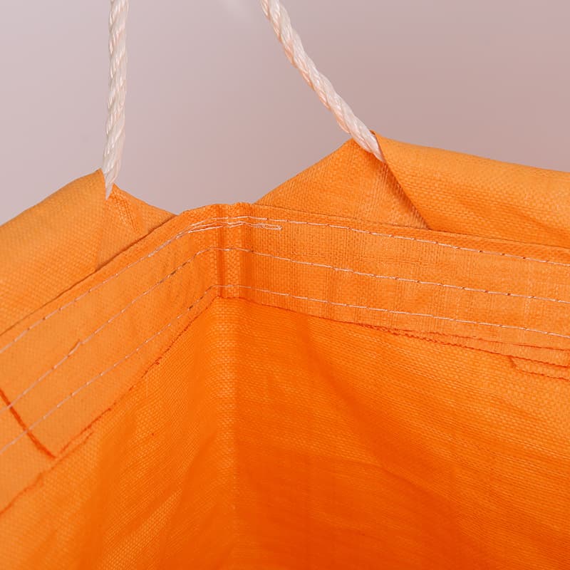 New PP FIBC Bags with Lifting Loops | Yellow Industrial Feed Bags 1-2 Ton New PP FIBC Bags with Lifting Loops | Yellow Industrial Feed Bags 1-2 Ton