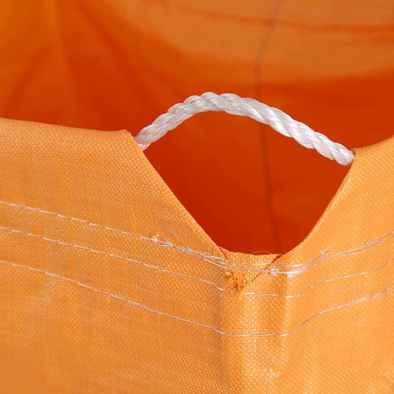 New PP FIBC Bags with Lifting Loops | Yellow Industrial Feed Bags 1-2 Ton New PP FIBC Bags with Lifting Loops | Yellow Industrial Feed Bags 1-2 Ton