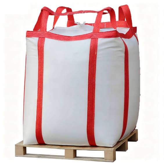 Cross-Corner FIBC Bulk Bags with Perimeter Base Reinforcement Cross-Corner FIBC Bulk Bags with Perimeter Base Reinforcement